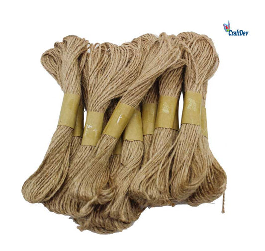Gift To Love | Jute Thread Plain | Pcs : 12 Pcs | Code : JTP