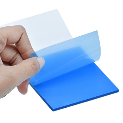 Gift To Love | Transparent Sticky Note | Color : Blue | Size : 3 X 3 | Pcs : 50 Sheets | Code : JTSN3X3BE