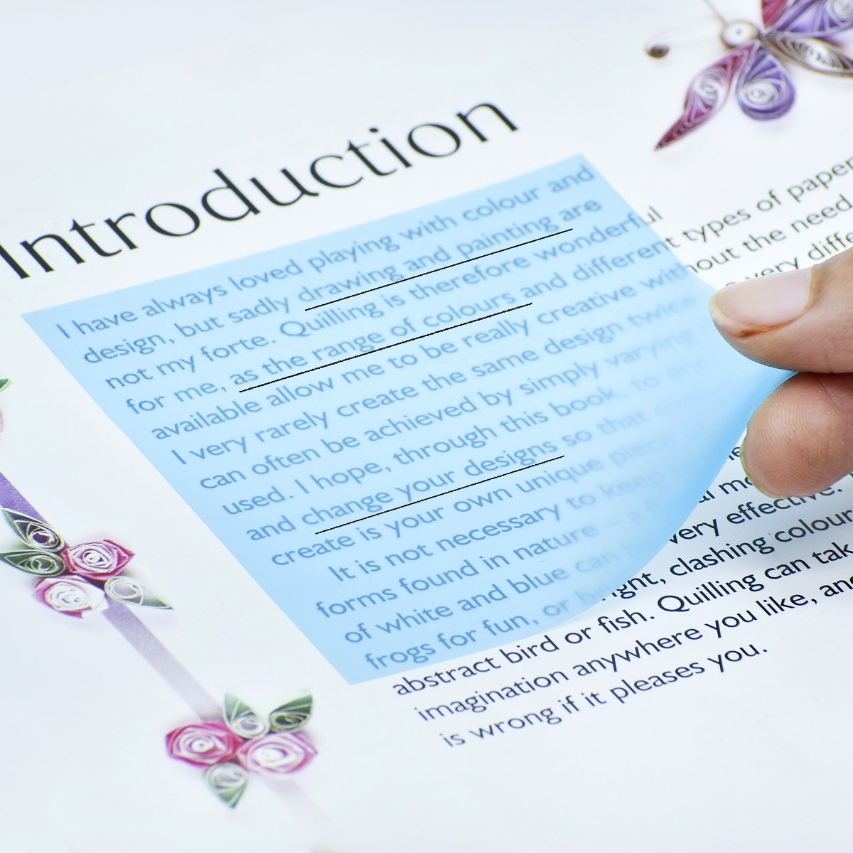 Gift To Love | Transparent Sticky Note | Color : Blue | Size : 3 X 3 | Pcs : 50 Sheets | Code : JTSN3X3BE