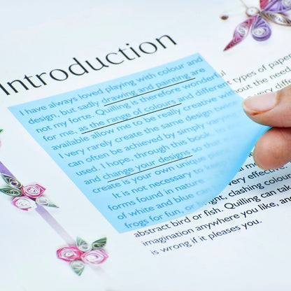 Gift To Love | Transparent Sticky Note | Color : Blue | Size : 3 X 3 | Pcs : 50 Sheets | Code : JTSN3X3BE