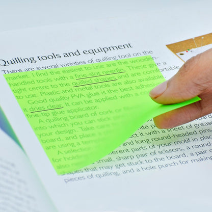 Gift To Love | Transparent Sticky Note | Color : Green | Size : 3 X 3 | Pcs : 50 Sheets | Code : JTSN3X3GN