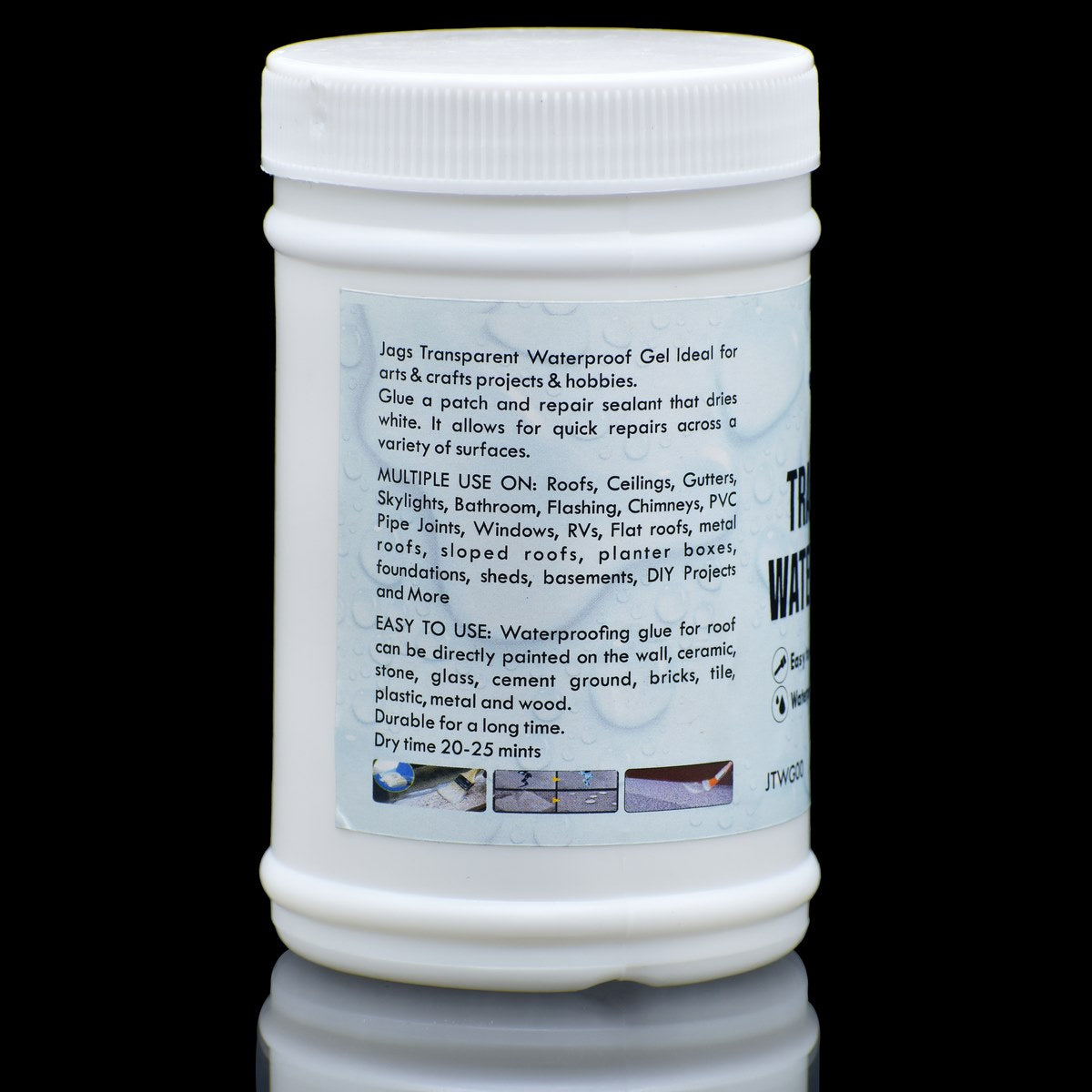 Gift To Love | Transparent Waterproof Gel | Pcs : 300 Gms | Code : JTWG00