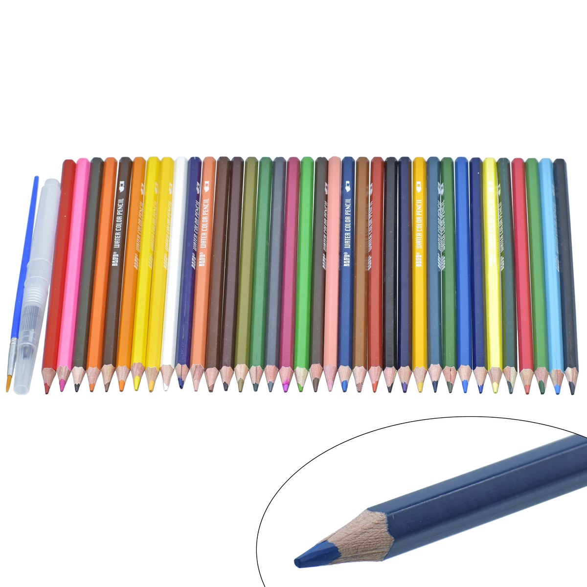 Gift To Love | Water Colour Pencil | Pcs : 36 Colours | Code : JWCP-36