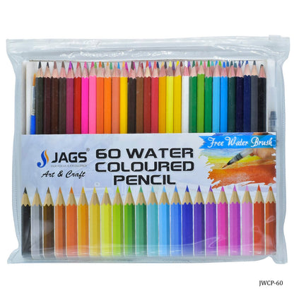 Gift To Love | Water Colour Pencil | Pcs : 60 Colours | Code : JWCP-60