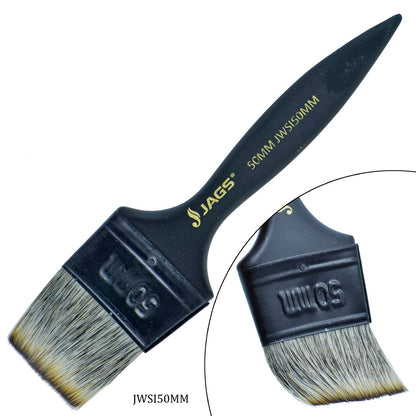 Gift To Love | Wash Brush Synthetic Imitation Hair | Color : Black Handle | Size : 50 Mm | Code : JWSI50MM