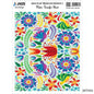Gift To Love | Water Transfer Sheet Flat Mexican Design | Code : JWTS04