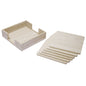 Gift To Love | Tea Coaster Wooden | Color : Light Wooden | Code : K25TCW