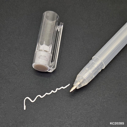 Gift To Love | Highlight Pen | Color : Silver | Size : 0.8 Mm | Pcs : 12 Pcs | Code : KC2028S