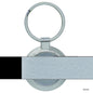 Gift To Love | Key Chain Plain Round | Color : Silver | Code : KC555