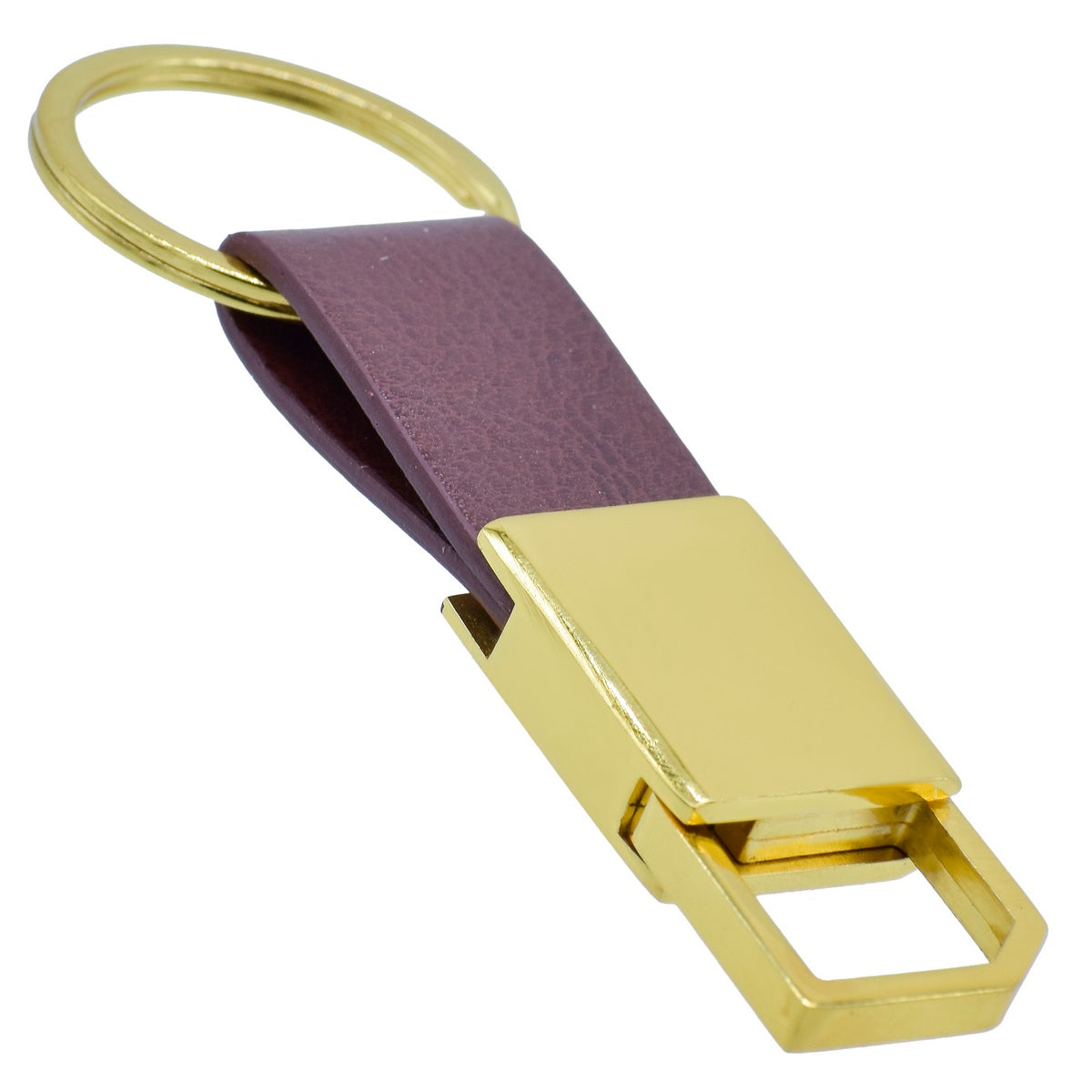 Gift To Love | Key Chain Gold Hook With Ring | Color : Red | Code : KCLH01GD