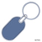 Gift To Love | Key Chain Plain Single Side Plate | Color : Black | Code : KCPS01