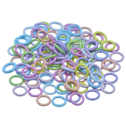 Gift To Love | Jewellery Jump Ring | Color : Colourful Small | Pcs : 25 Gm | Code : KH25P-3