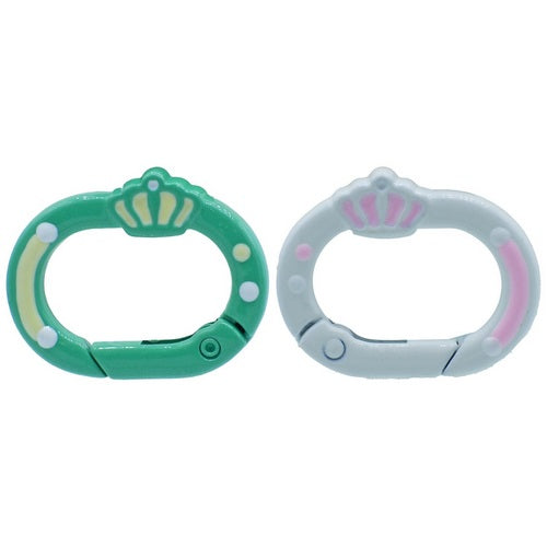 Gift To Love | Key Ring Fitting Ovel Big 2Pc Mix Colour | Code : KHC2P-7