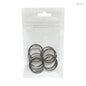 Gift To Love | Key Ring | Color : Silver | Size : 2 Mm X 30 Mm | Pcs : 10 Pcs | Code : KR10S