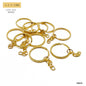 Gift To Love | Key Ring With Chain | Color : Gold | Size : 1.6 X 30 Mm | Pcs : 1000 Pcs | Code : KRCG