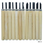 Gift To Love | Wooden Knife Carving Set Of 12Pcs | Code : KSJ-12