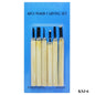 Gift To Love | Wooden Knife Carving | Pcs : Set Of 6 Pcs | Code : KSJ-6
