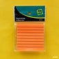 Gift To Love | Sticky Note Plastic Ruled | Color : Fluorescent Orange | Size : 3 X 3 | Code : KST09