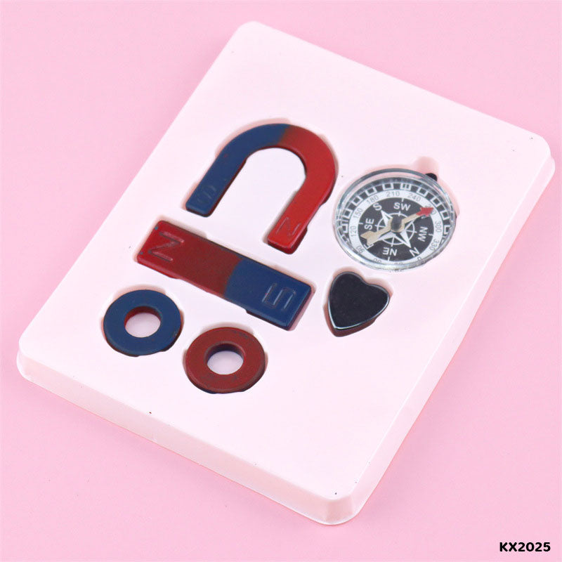 Gift To Love | Magnet Game With Compass | Pcs : 6 Pcs | Code : KX2025