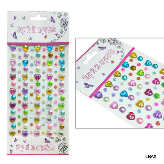 Gift To Love | Neon Heart Design Sticker | Code : LBAX