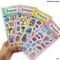 Gift To Love | Yilin Silver Embossed Sticker For Kids | Code : LDH