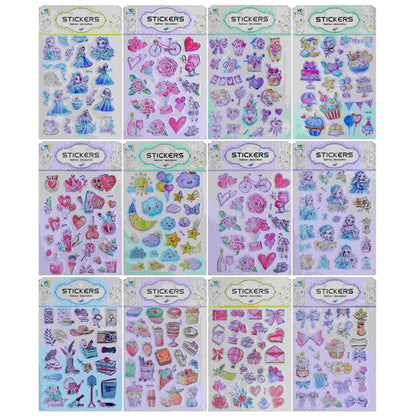 Gift To Love | Sticker Fashion Decoration | Color : Silver Border | Code : LDK