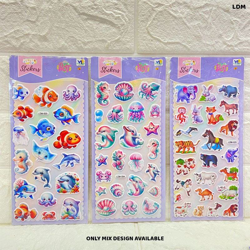 Gift To Love | Cute Sweet Sticker Animals & Birds | Code : LDM