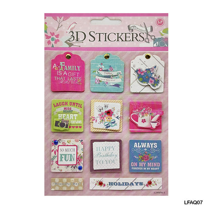 Gift To Love | Scrapbooking 3D Sticker | Code : LFAQ07