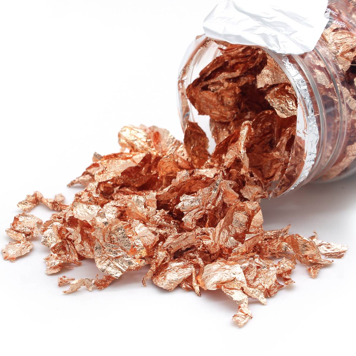 Gift To Love | Gilding Flakes Big Bottle | Color : Rose Gold | Code : LFR000