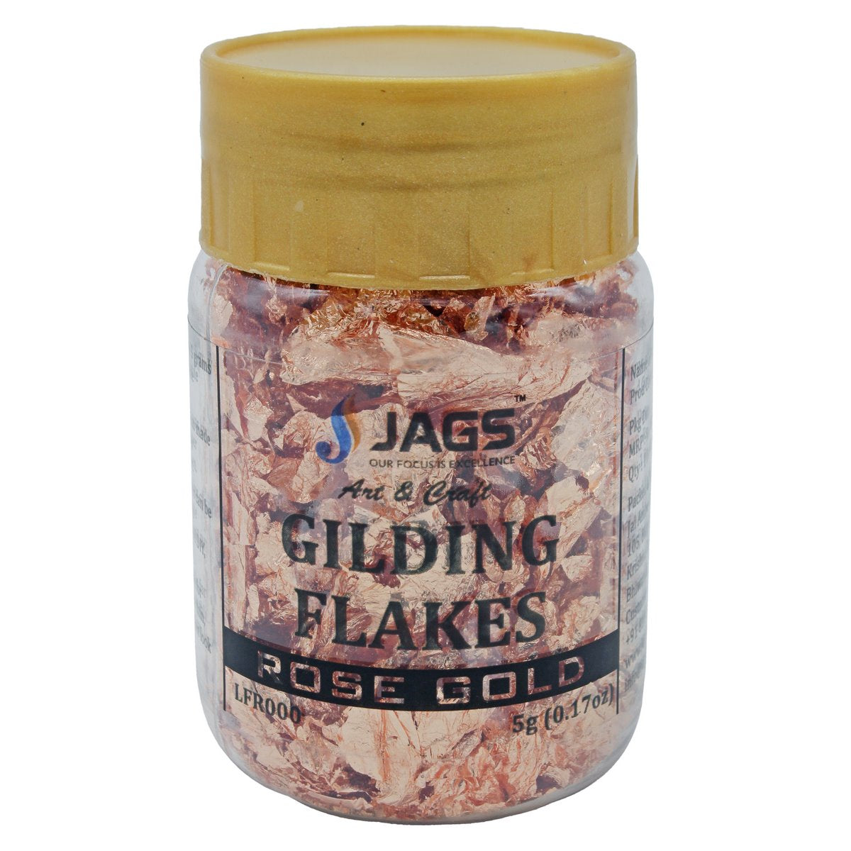 Gift To Love | Gilding Flakes Big Bottle | Color : Rose Gold | Code : LFR000
