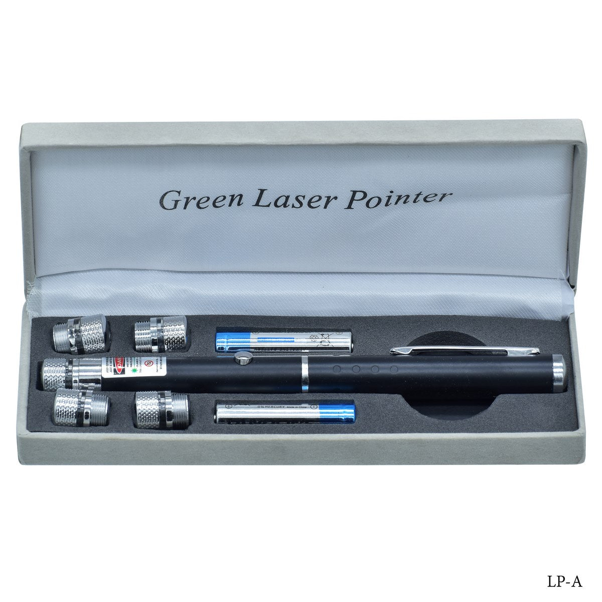 Gift To Love | Laser Pointer Green Light 5 In 1 Disco | Color : Black | Code : LP-A