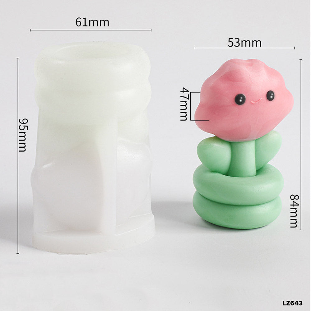 Gift To Love | Silicon Candle Mould | Code : LZ643