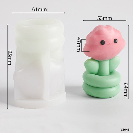 Gift To Love | Silicon Candle Mould | Code : LZ643