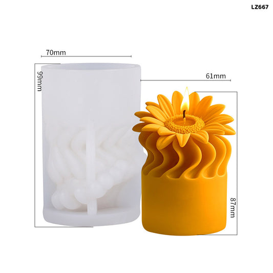 Gift To Love | Silicon Candle Mould | Code : LZ667