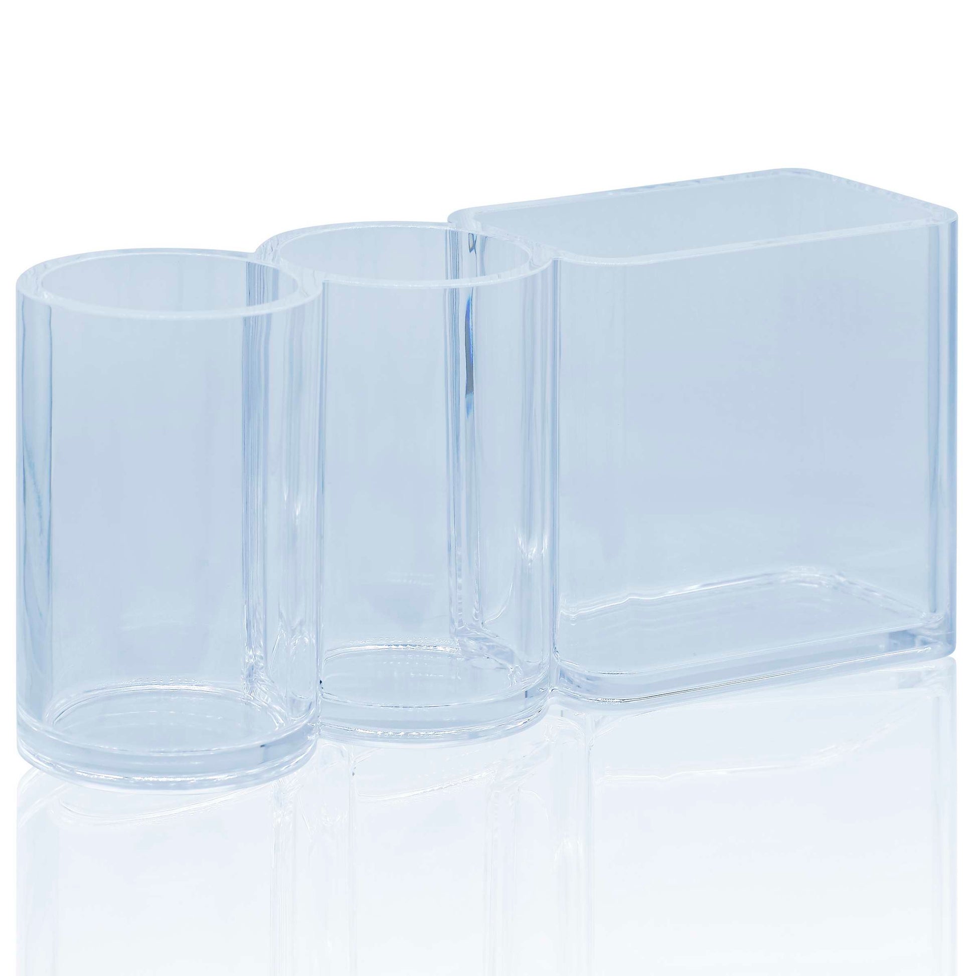 Gift To Love | Acrylic Cosmetic Organizer 3 In 1 | Code : M-9009