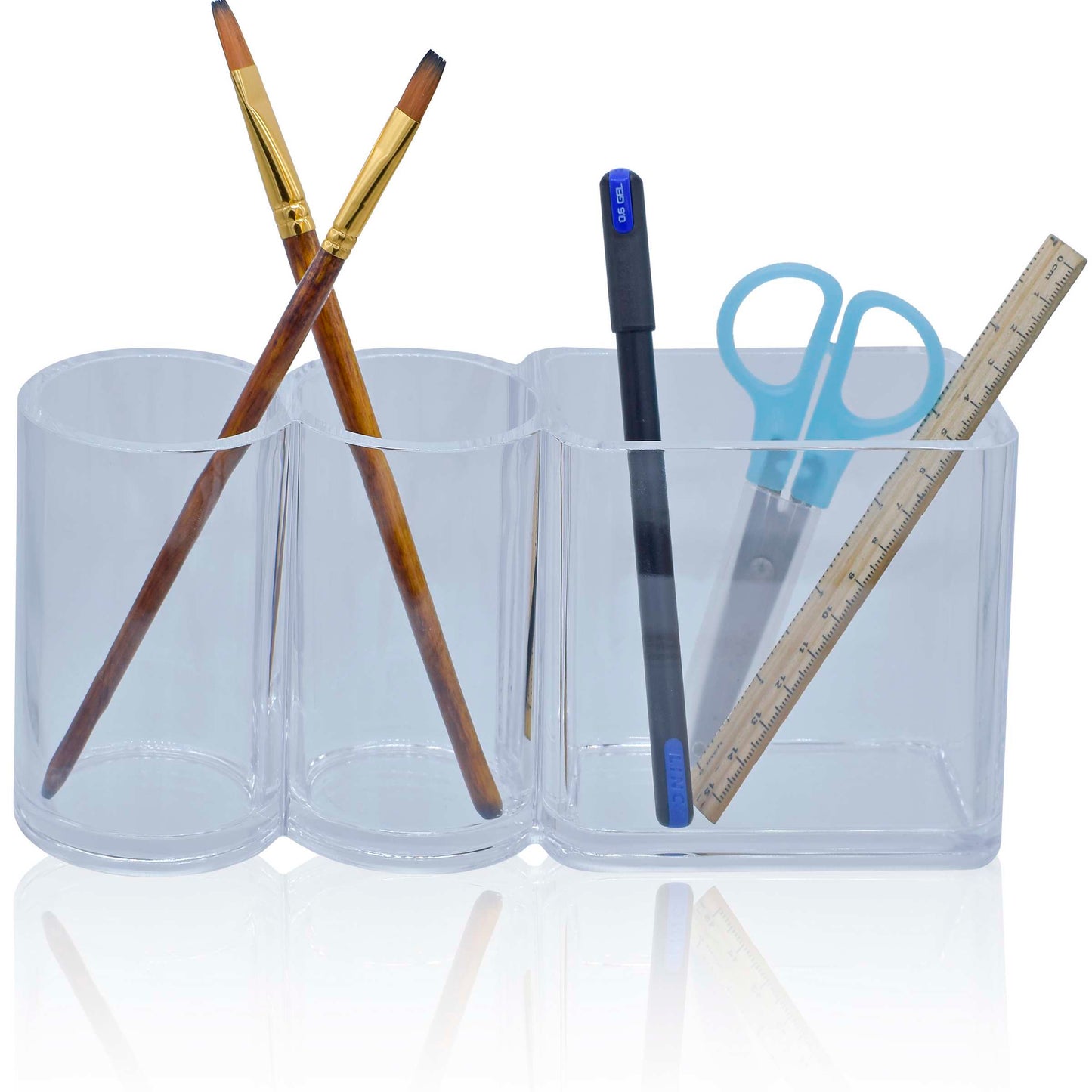 Gift To Love | Acrylic Cosmetic Organizer 3 In 1 | Code : M-9009