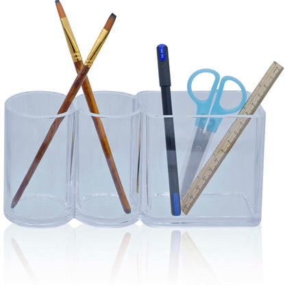 Gift To Love | Acrylic Cosmetic Organizer 3 In 1 | Code : M-9009
