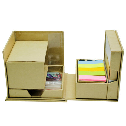 Gift To Love | Ecofriendly Memo Pad Calendar | Color : Brown | Code : M029BN
