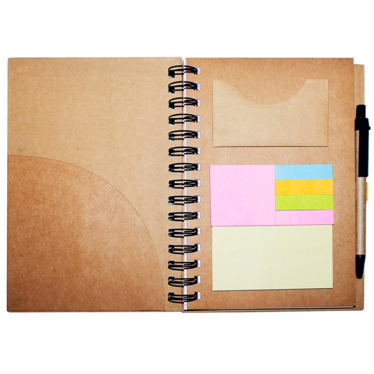 Gift To Love | Ecofriendly Sticky Note Pad | Color : Brown | Code : M032