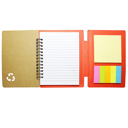 Gift To Love | Three Fold Wire Sticky Note Pad And Pen | Code : M044