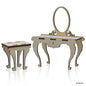 Gift To Love | Mdf 3D Miniature Cutout Dressing Mirror With Bench | Code : M3MC05