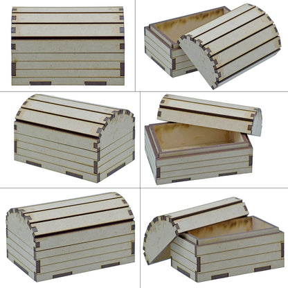 Gift To Love | Mdf 3D Miniature Cutout Sandook Box | Pcs : 2 Pcs | Code : M3MC08