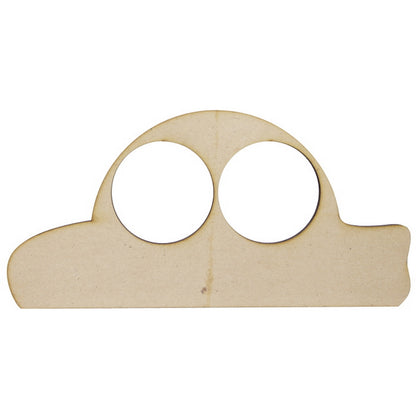 Gift To Love | Mdf 3D Wooden Photo Frame Car | Code : M3WP01