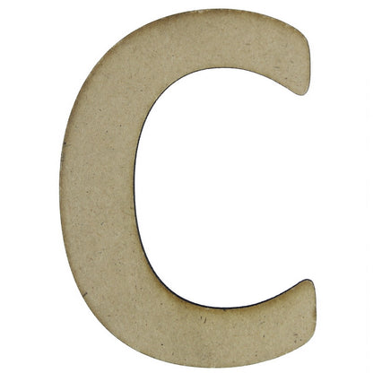 Gift To Love | Mdf Alphabets Letter | Size : 4 Inch | Pcs : 5 Pcs | Code : MAL4-C
