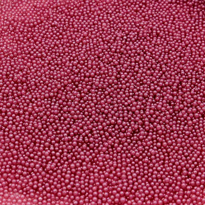 Gift To Love | Micro Mini Pearl Beads | Color : Red Pink | Pcs : 45 Gm | Code : MBA605RD