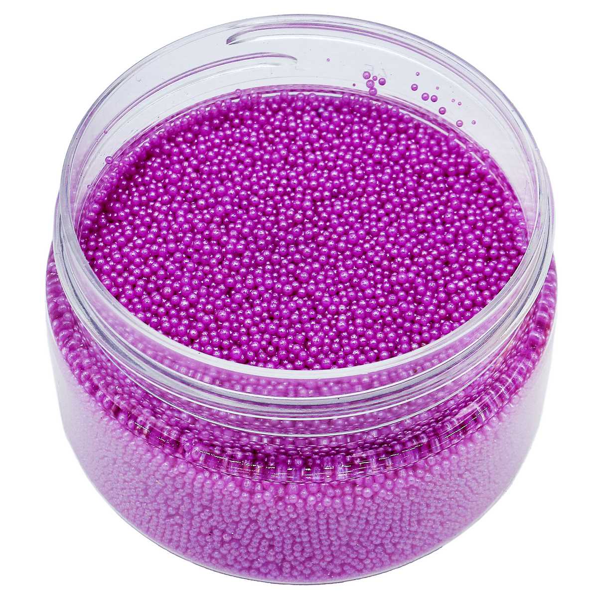 Gift To Love | Micro Mini Pearl Beads | Color : Rani Pink | Pcs : 45 Gm | Code : MBA608RPK