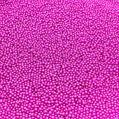 Gift To Love | Micro Mini Pearl Beads | Color : Rani Pink | Pcs : 45 Gm | Code : MBA608RPK