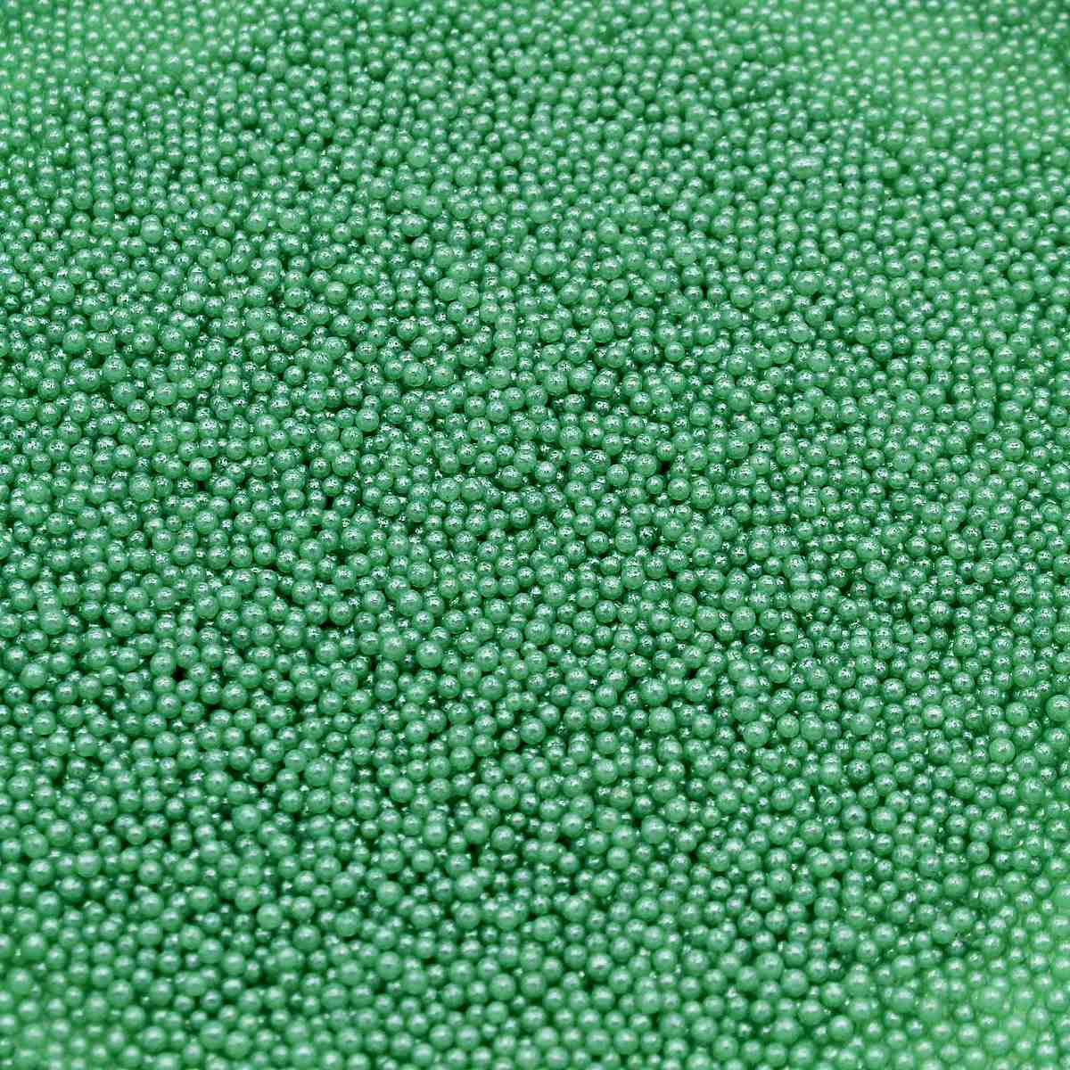 Gift To Love | Micro Mini Pearl Beads | Color : Green | Pcs : 45 Gm | Code : MBA611GN