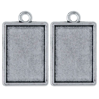 Gift To Love | Metal Craft Fitting Rectangle | Pcs : 2 Pcs | Code : MC-1005