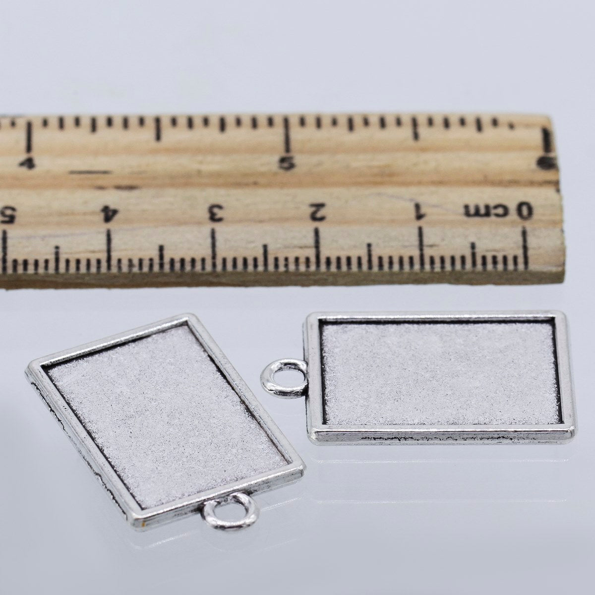 Gift To Love | Metal Craft Fitting Rectangle | Pcs : 2 Pcs | Code : MC-1005